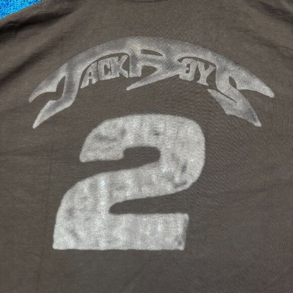Travis Scott Jackboys 2 Album B1 Pack Cactus Jack Hip-Hop Long Sleeve T-Shirt Si - Picture 3 of 5